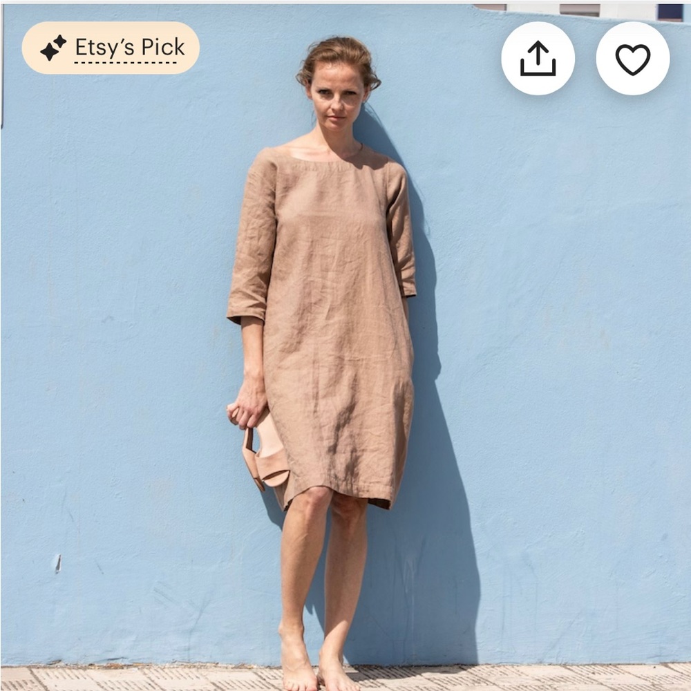 NPL Not Perfect Linen January Dress